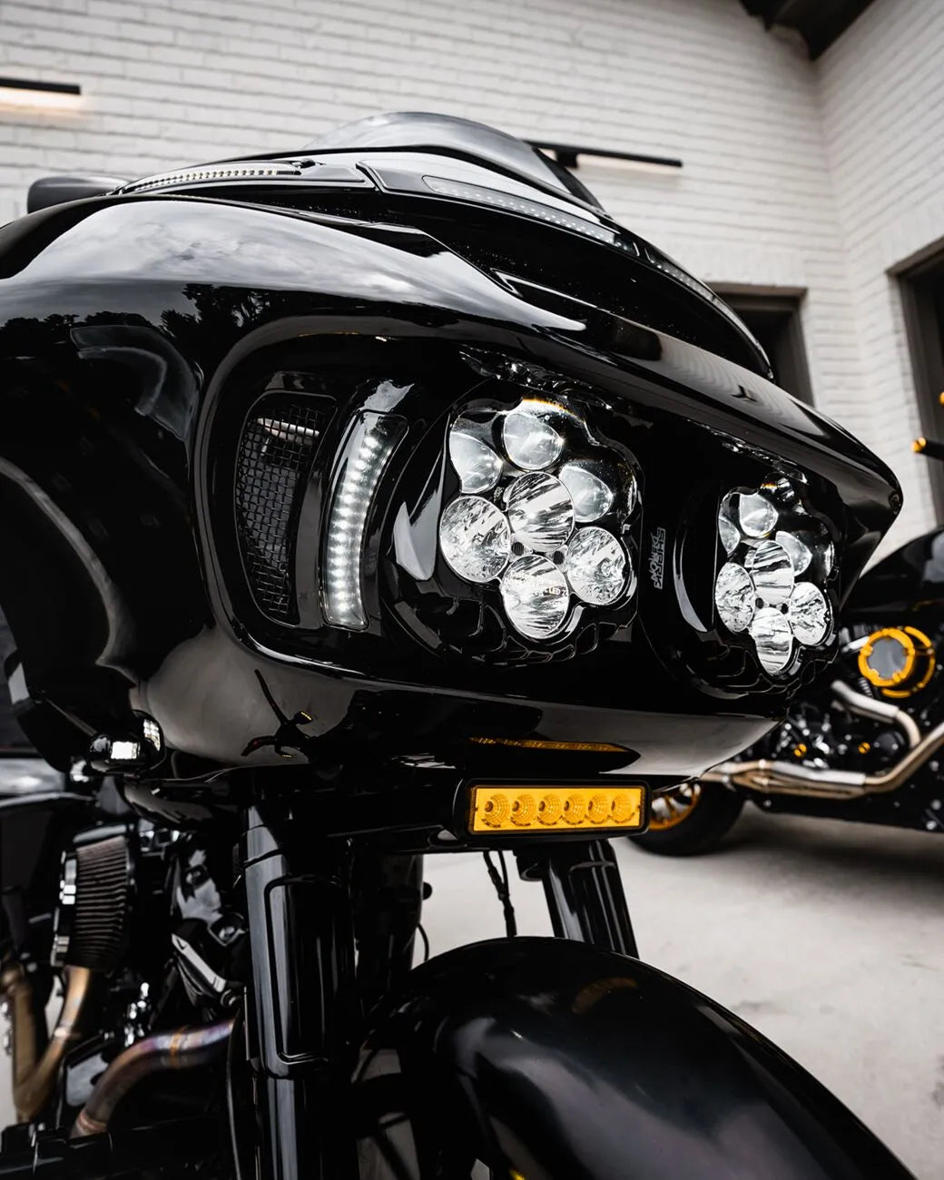 Custom Dynamics Windshield Trim - White Led