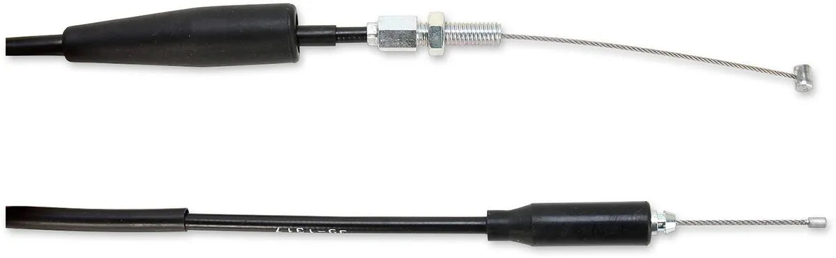 MOOSE OFFROAD HARD-PARTS Black Vinyl Throttle Cable