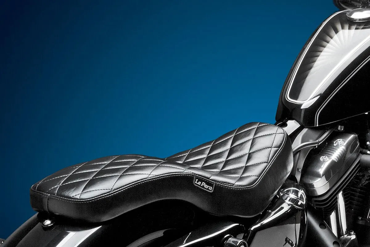 Le Pera Cobra Full-length Seat - For Harley Davidson