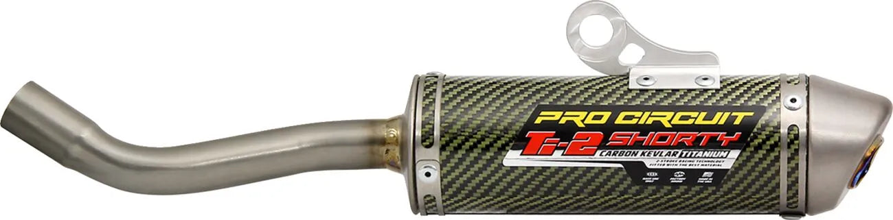 Pro Circuit Ti-2 Shorty Schalldämpfer - Ultimative 2-Takt Auspuffanlage
