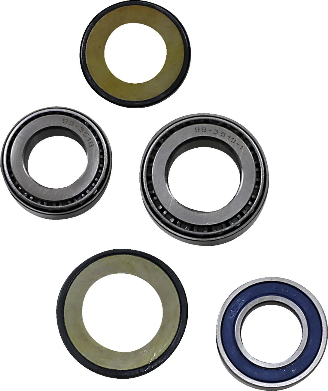 All Balls Steering Stem Tapered Roller Bearings And Seals Kit