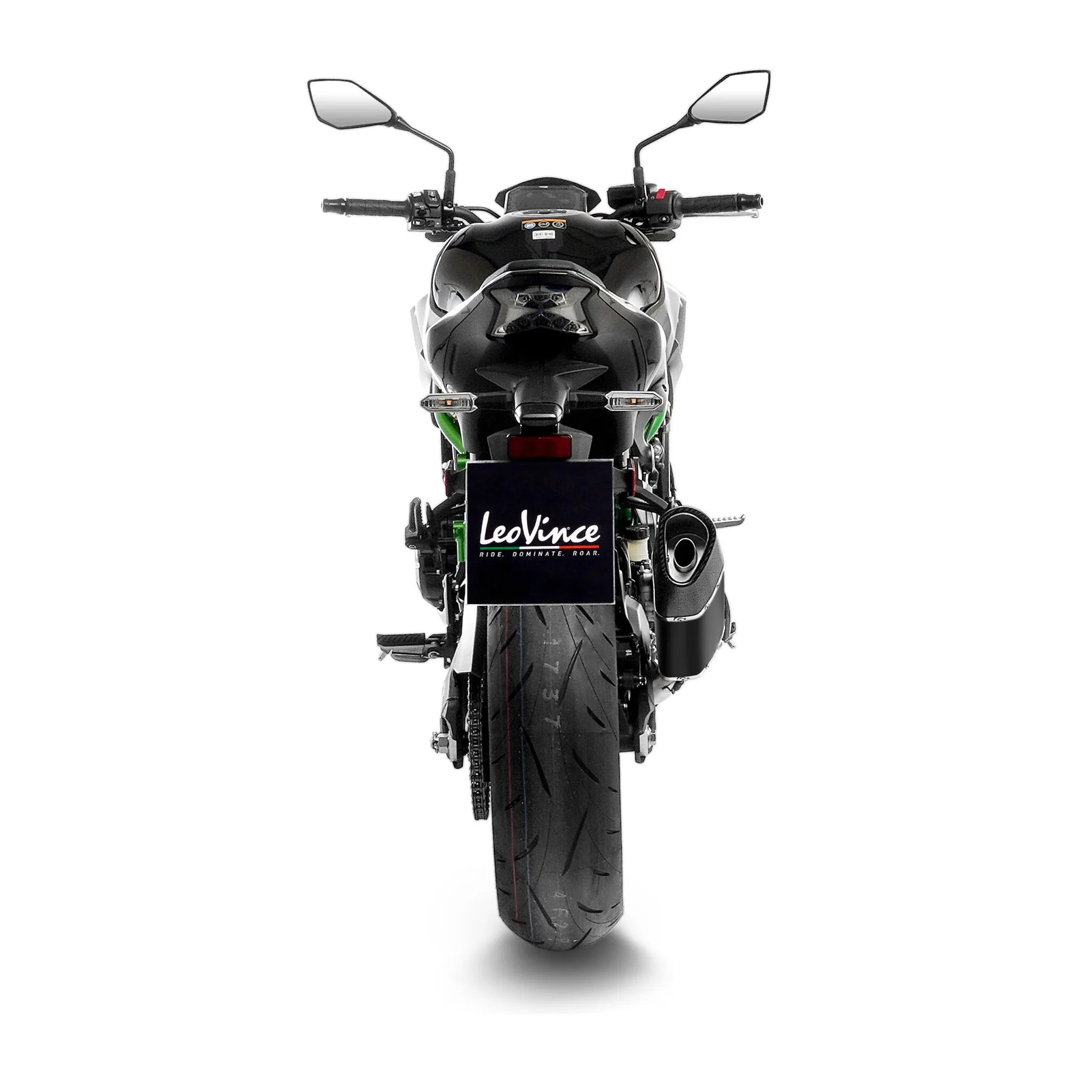 Leovince Lv-14r Black Edition Slip-on Auspuff - ECE Straßenzulassung