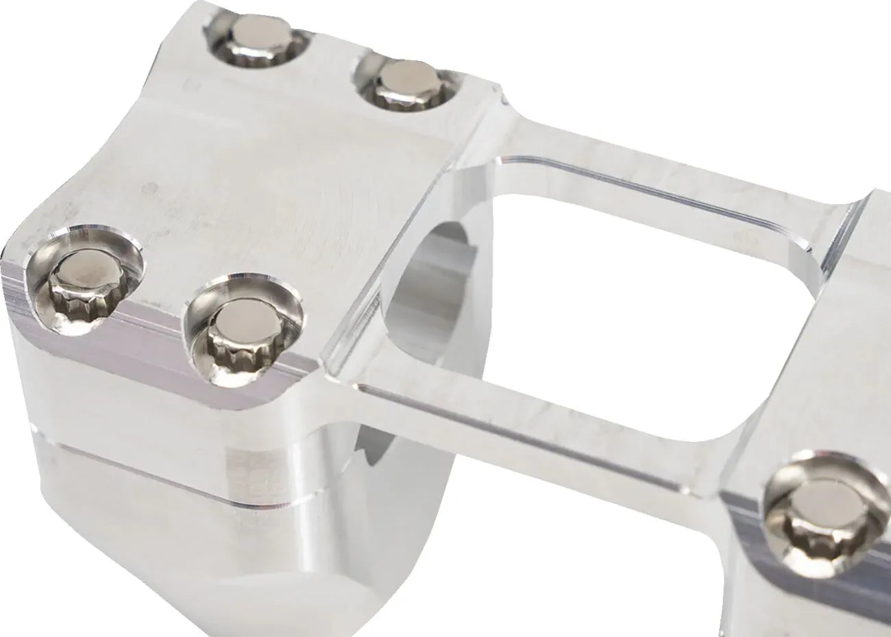 Trask Assault Handlebar Risers - 4" Chrome