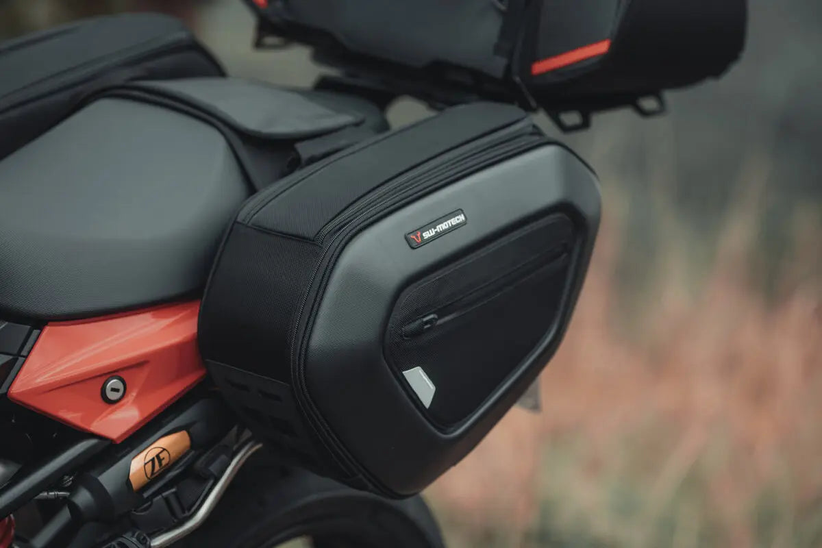 Sw-Motech PRO BLAZE H Saddlebag Set Black 40L with Edge