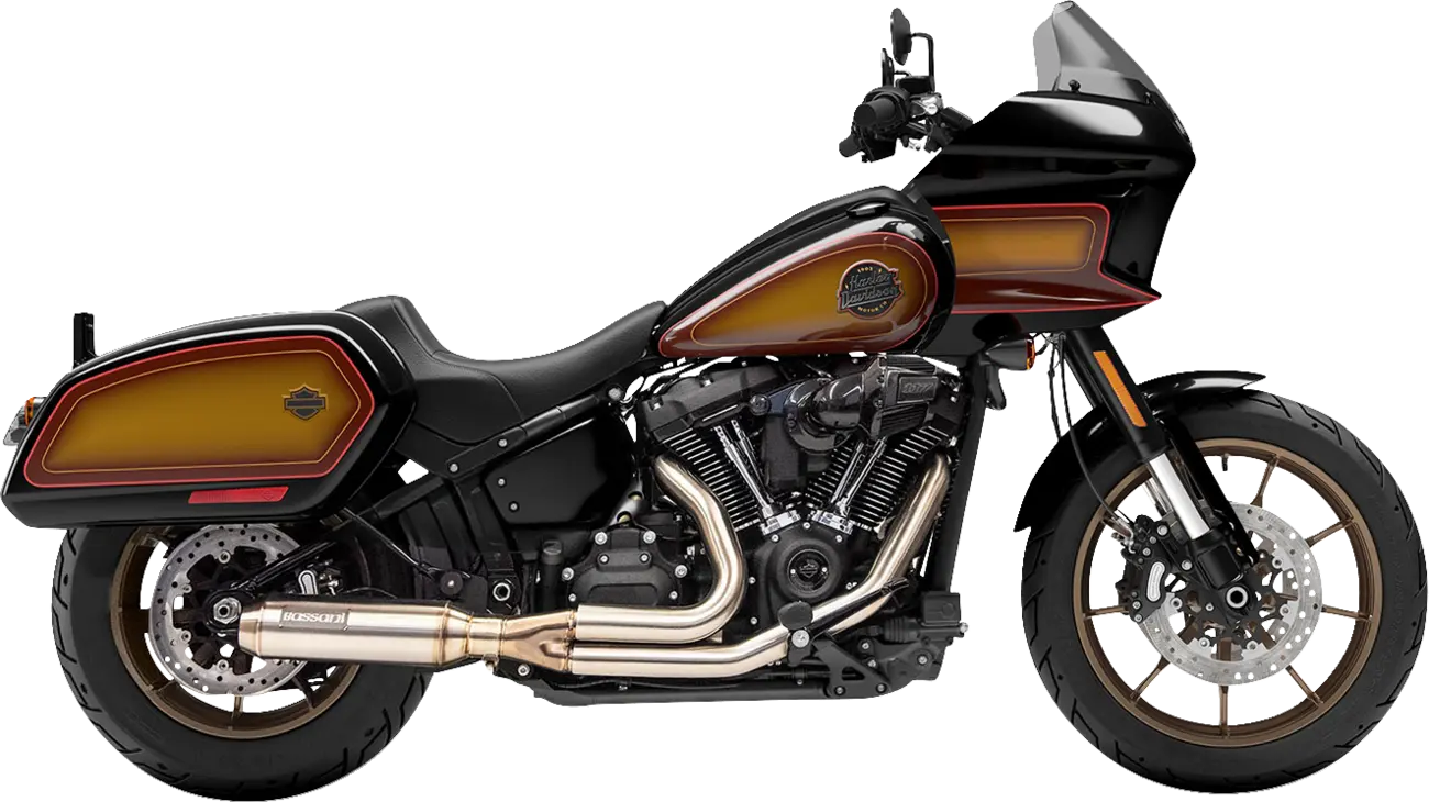 Bassani Xhaust 2-into-1 Exhaust System With 4" Muffler