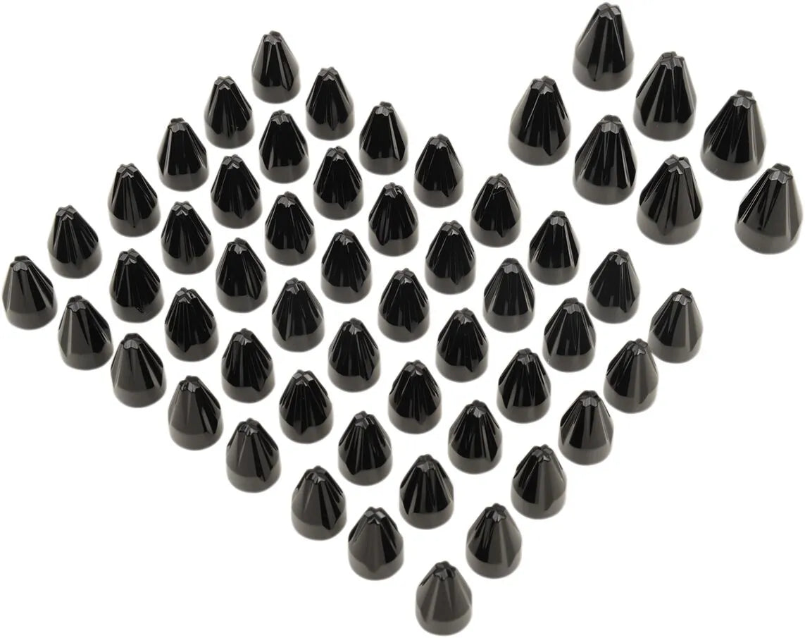 Ciro Fluted Engine Bolt Cover Caps