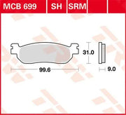 Trw Srm Series Sintermetall-Scooter-Bremsbeläge - Hinten