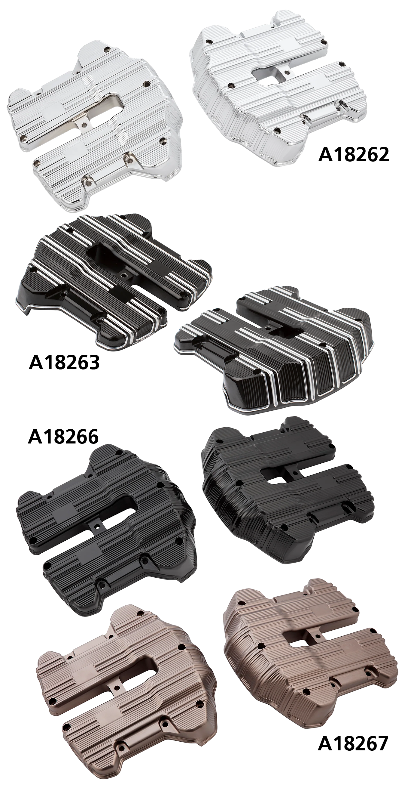 Arlen Ness 10-GAUGE Milwaukee Eight Rocker Box Covers – Engine