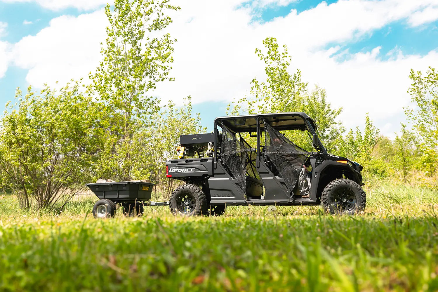 Moose Offroad 12" Black Gloss Atv Wheel