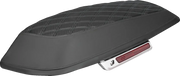 Saddlemen RoadSofa Carbon Fiber Saddlebag Lid Covers Gray Stitch