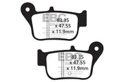 Ebc Sfa-hh Gesinterte Roller Bremsbeläge - Hinten