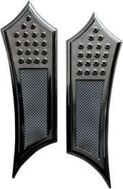 Accutronix Front Floorboards - Black, Extended