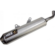Hgs 2-Takt Schalldämpfer Aluminium Auspuff