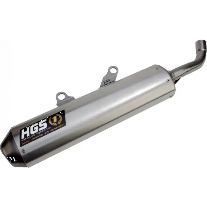 Hgs 2-Takt Schalldämpfer Aluminium Auspuff