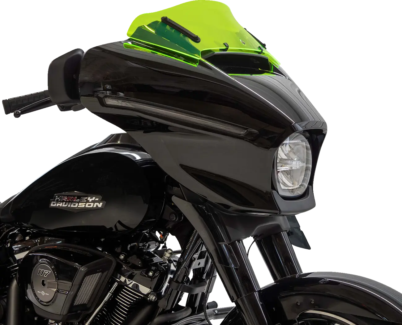 Klock Werks Kolor Flare Ice Windshield