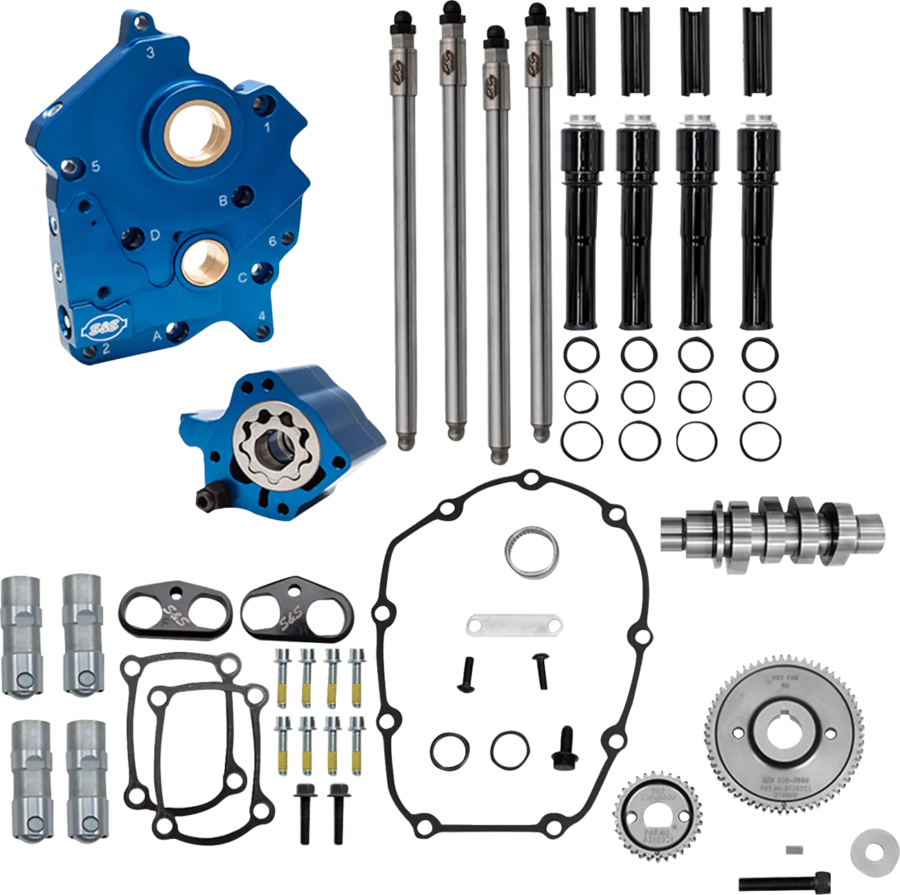 S&S Cycle 496 Cam Chest Kit for Oil Cooled Engines