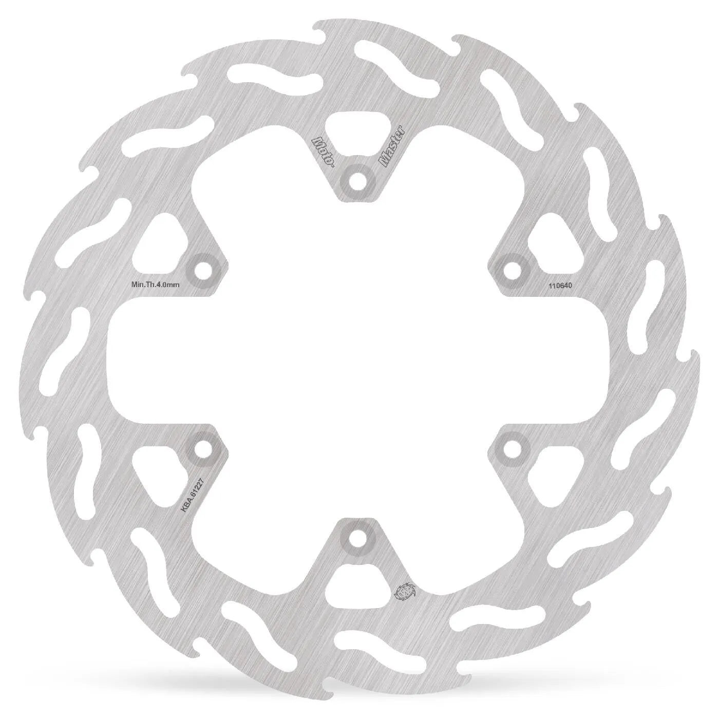 Moto-Master Flame Series Hinterrad-Bremsscheibe - Hinten