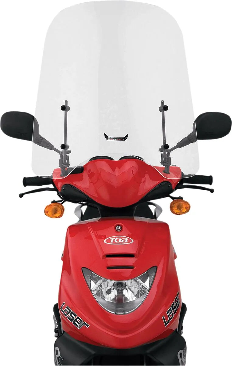 Slipstreamer Scoot Windshield - Clear Scooter Windshield