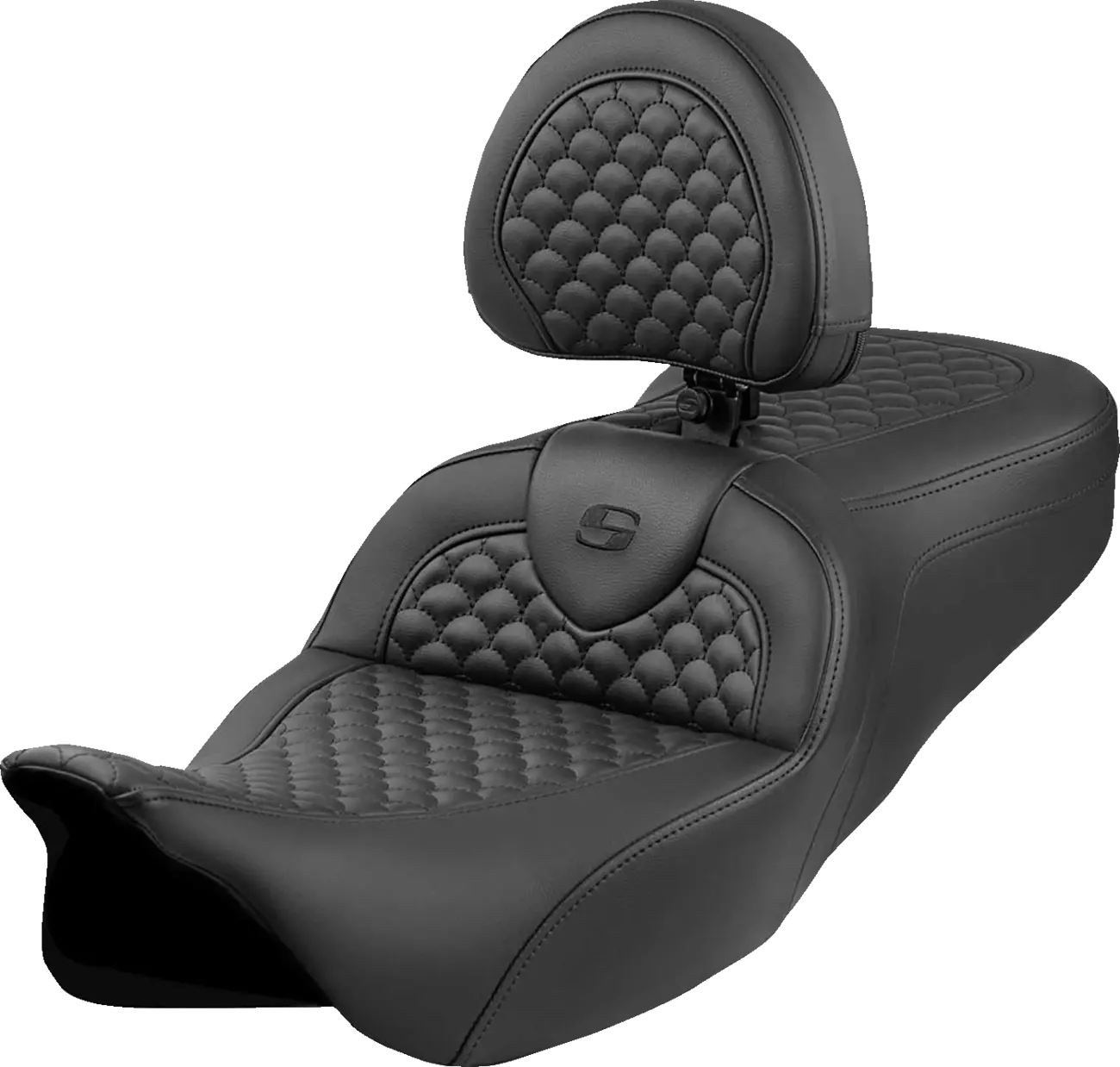 Saddlemen Dragon Scale Roadsofa Seat - For Harley Davidson