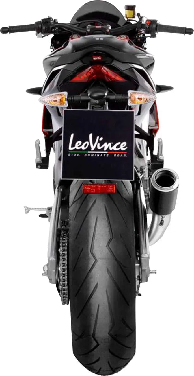 Leovince LV Corsa Slip-on Endschalldämpfer mit Carbonfaser