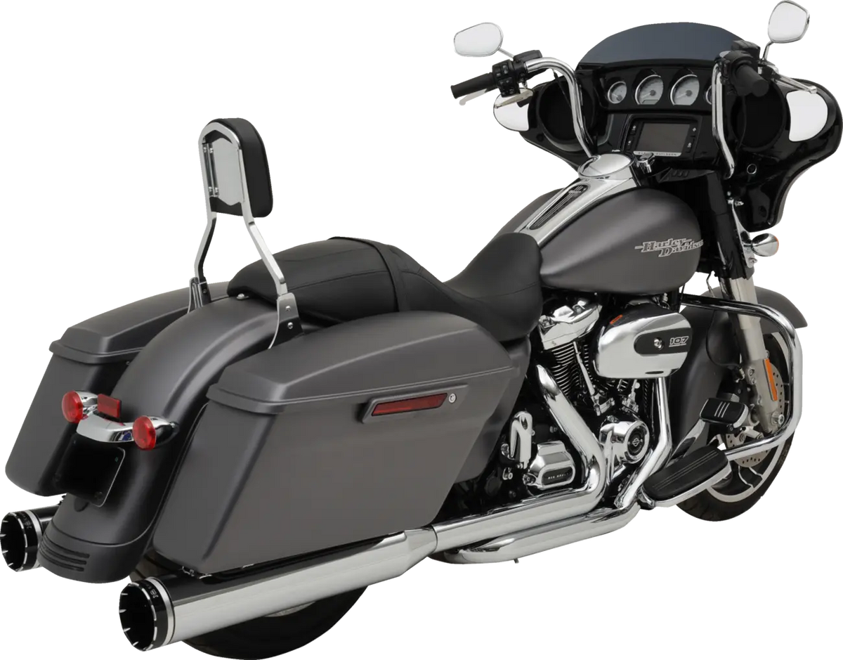 Khrome Werks Dominator-SR 2-into-1-into-2 Exhaust Chrome