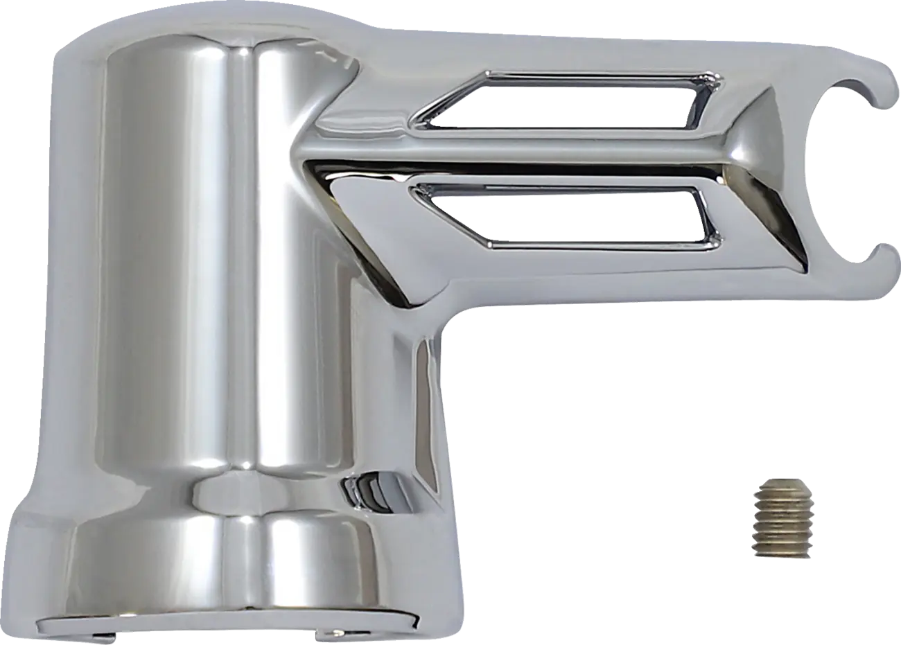 Ciro Fuel Line Fitting Cover Chrome