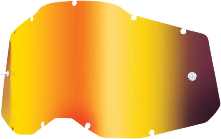 100% Accuri 2 Strata 2 Youth Mirrored Red Goggle Lens