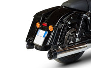 Zard 4.33" Slash-Cut Slip-On Auspuff Für Hd-Touring - ECE Straßenzulassung
