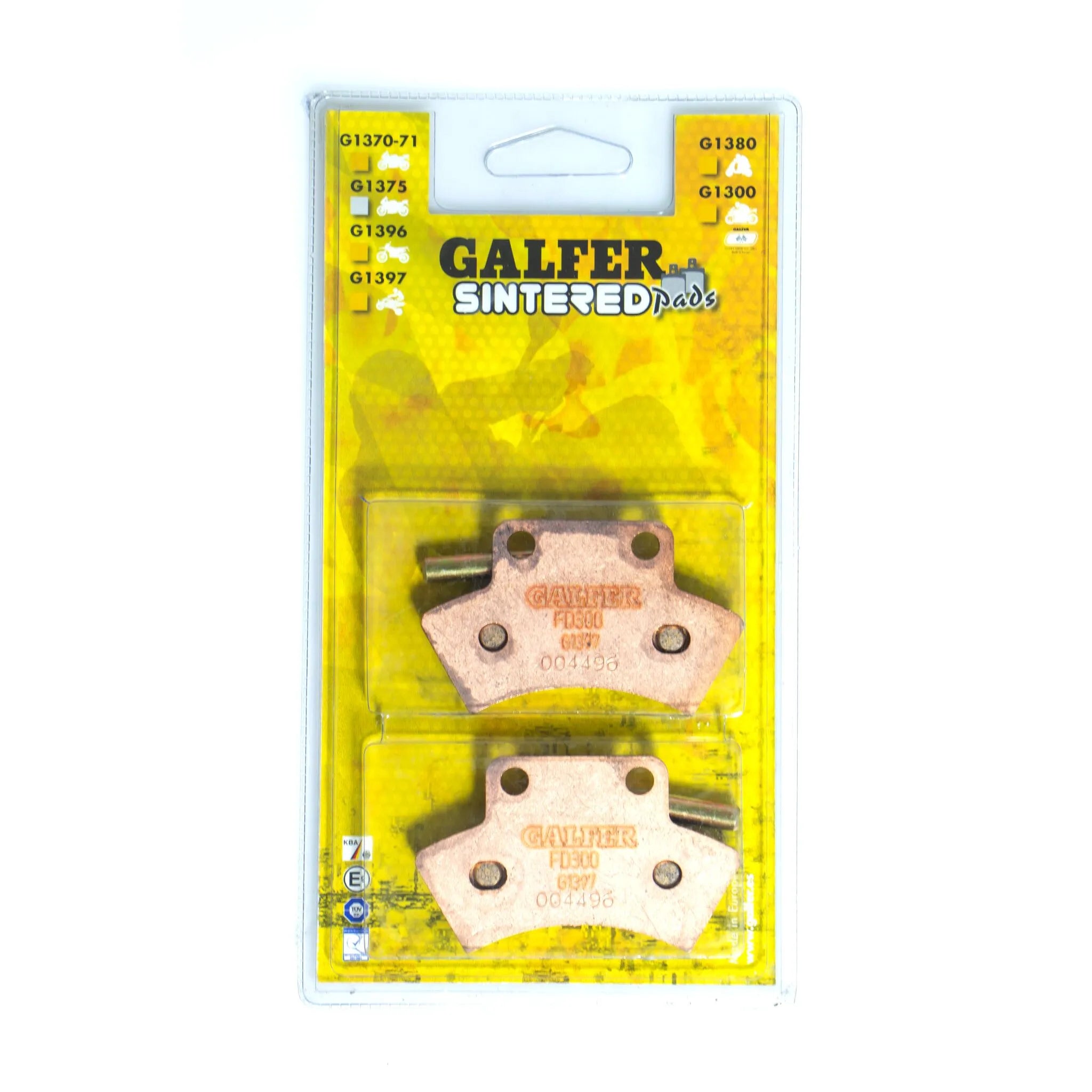 Galfer Hh Sintered Brake Pads For Motorcycle - Rear