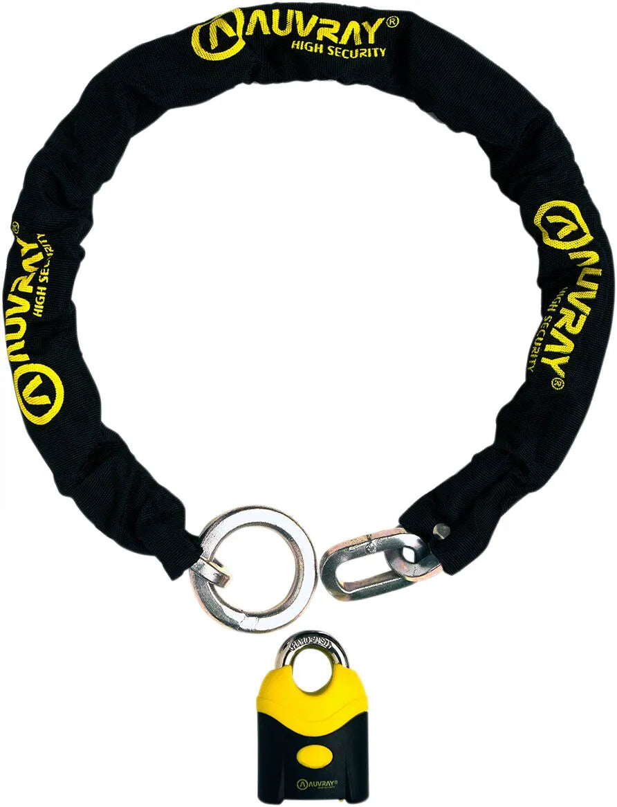 Auvray K Block 120 Chain Lock With Hardened Steel