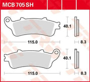 Trw Sh Series Sinter Bremsbeläge Hinten - Hinten