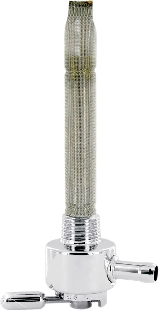 Pingel Power-Flo Fuel Valve 3/8" NPT Backward Chrome Yamaha