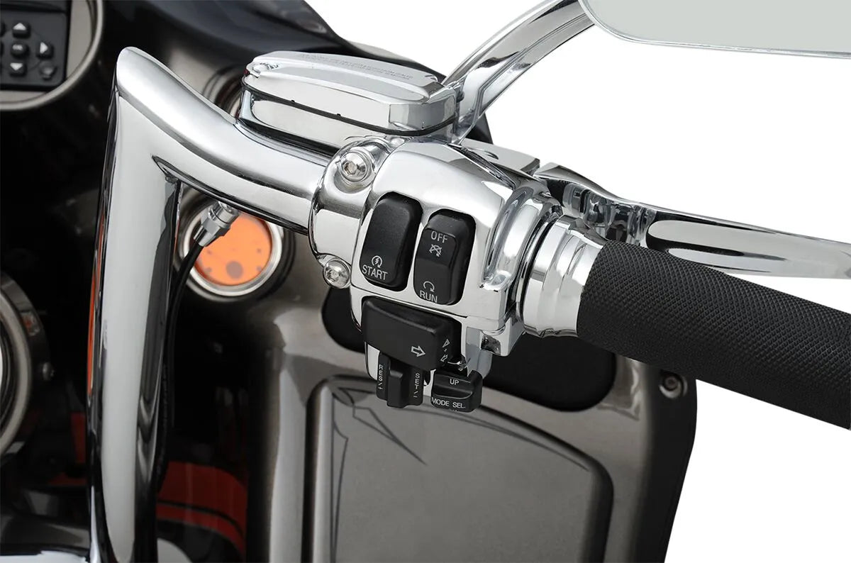 Drag Specialties Handlebar Switch Housing Kit Chrome