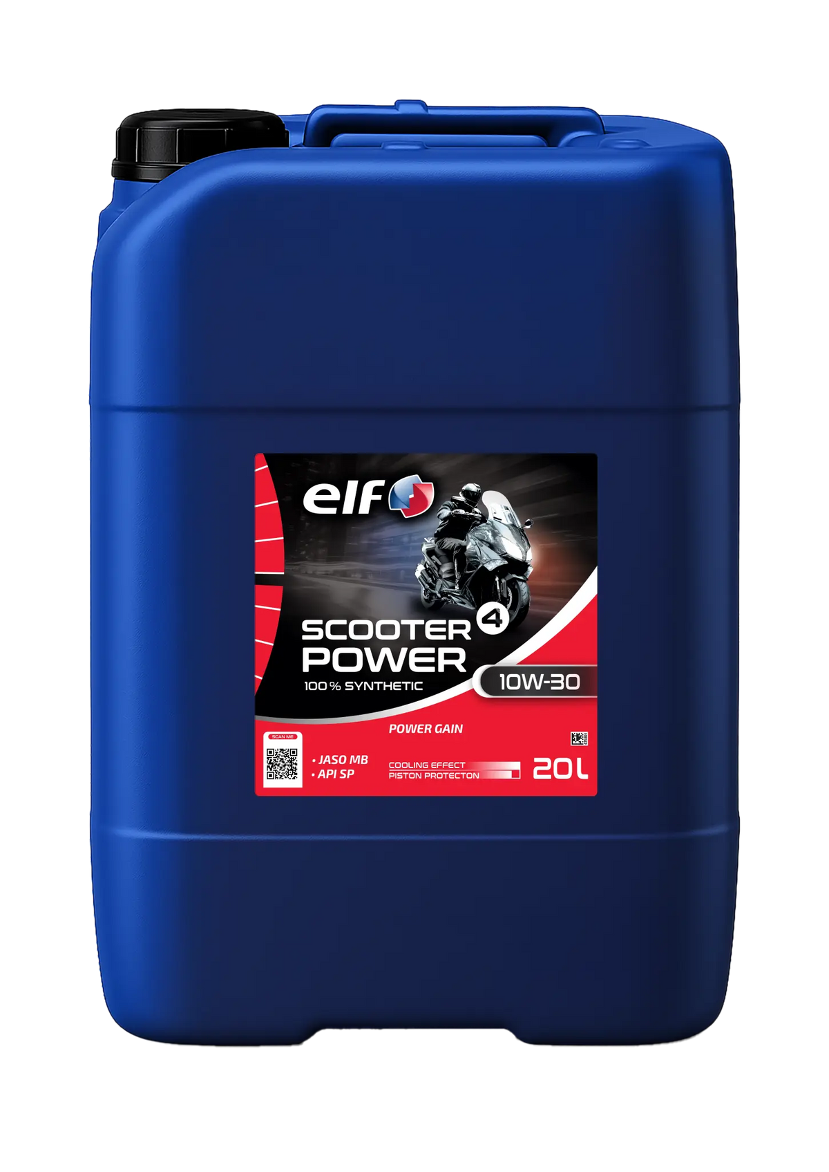 ELF Scooter 4 Power 10W-30 Synthetic Engine Oil 20 Liter