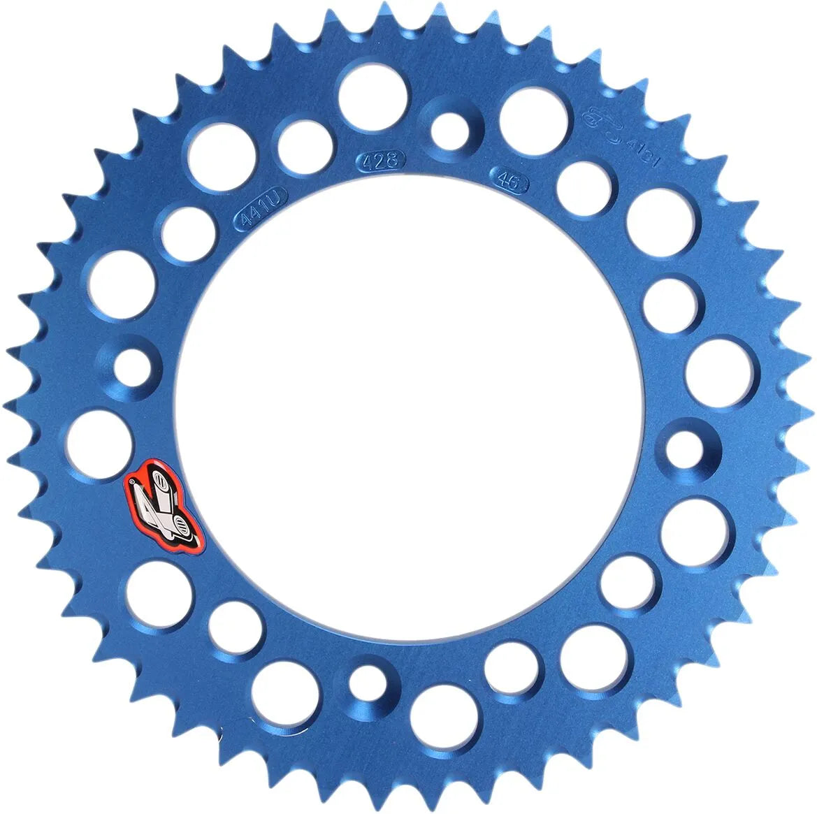 Renthal Ultralight Rear Sprocket 428-46t Blue