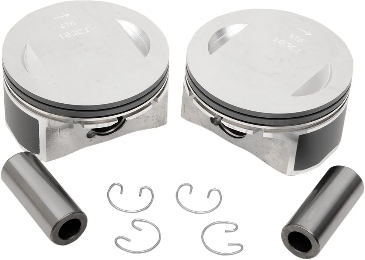 Drag Specialties Replacement Piston Kit for 3.875" Bore