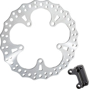 Arlen Ness Jagged Floating Rotor Für V-Twin - Vorne