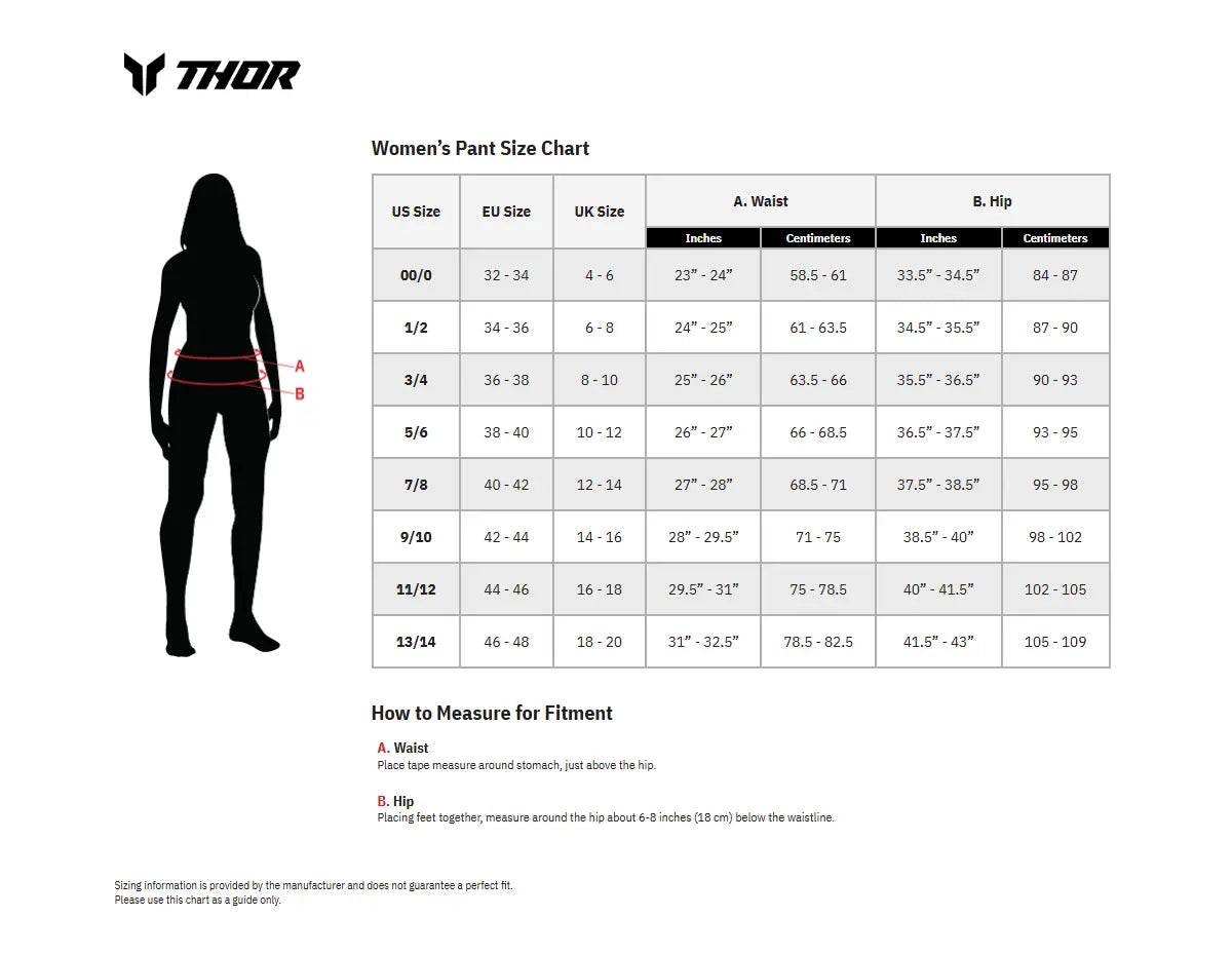 Thor Women's Launchmode Spotted Motorcycle Pants