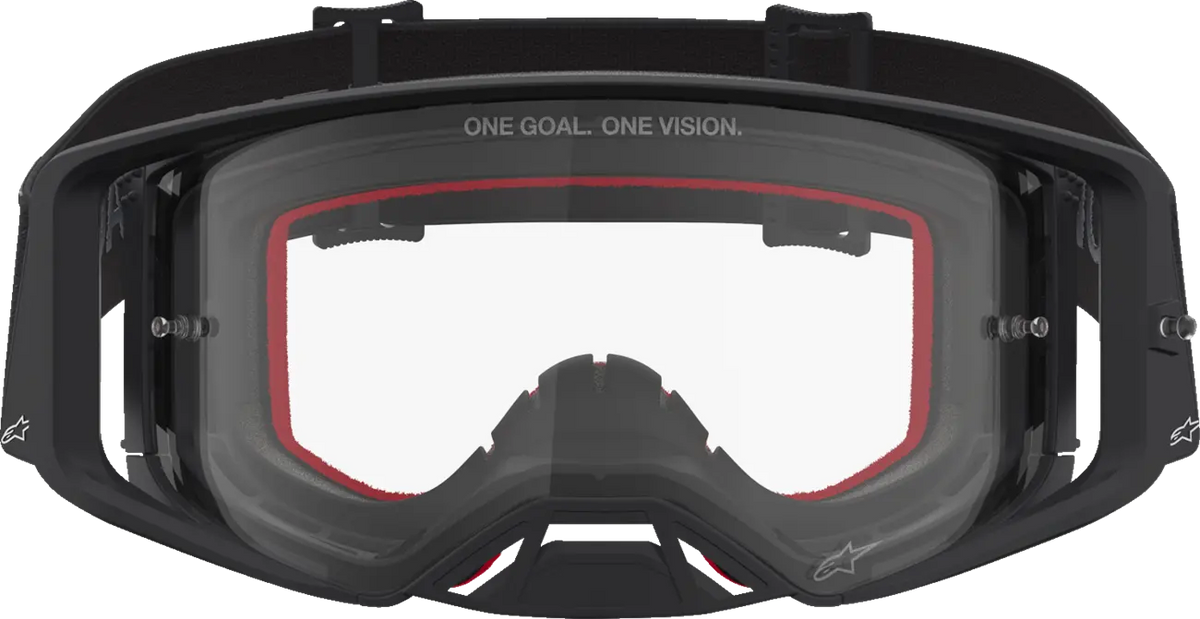Alpinestars Supertech Vesta Goggle Black Matte Silver-Matte
