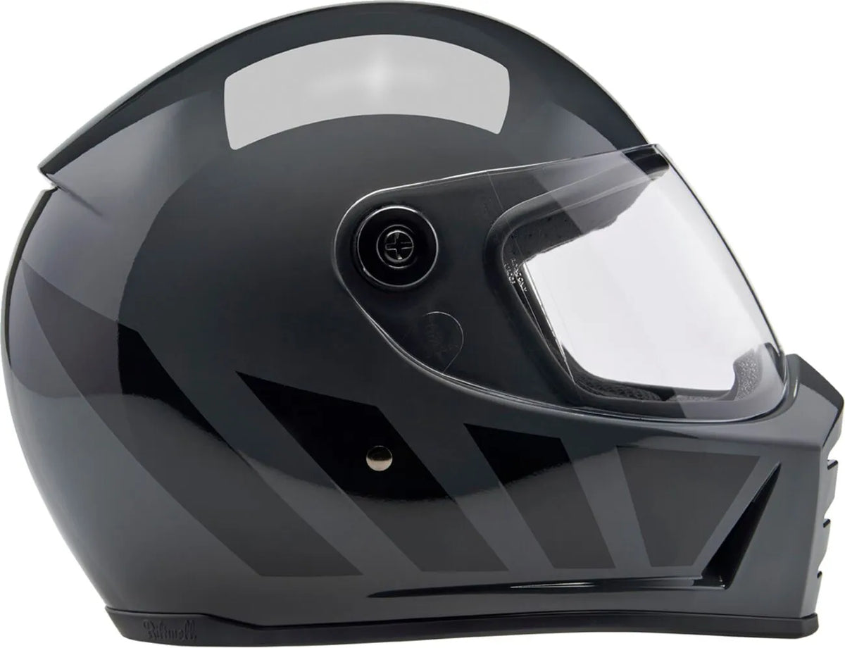 Biltwell Lane Splitter Helmet Gloss Storm Inertia