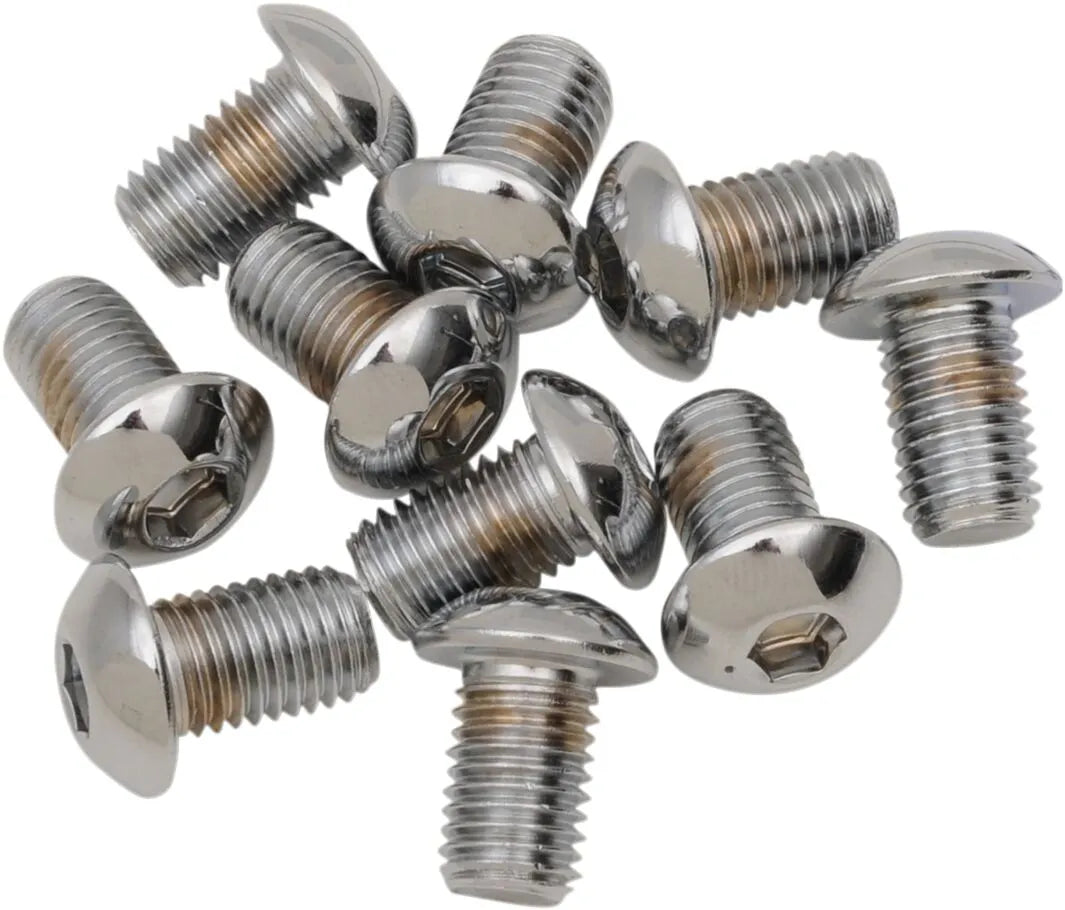 Drag Specialties Button Head Bolts 5/16-24 x 3/8"