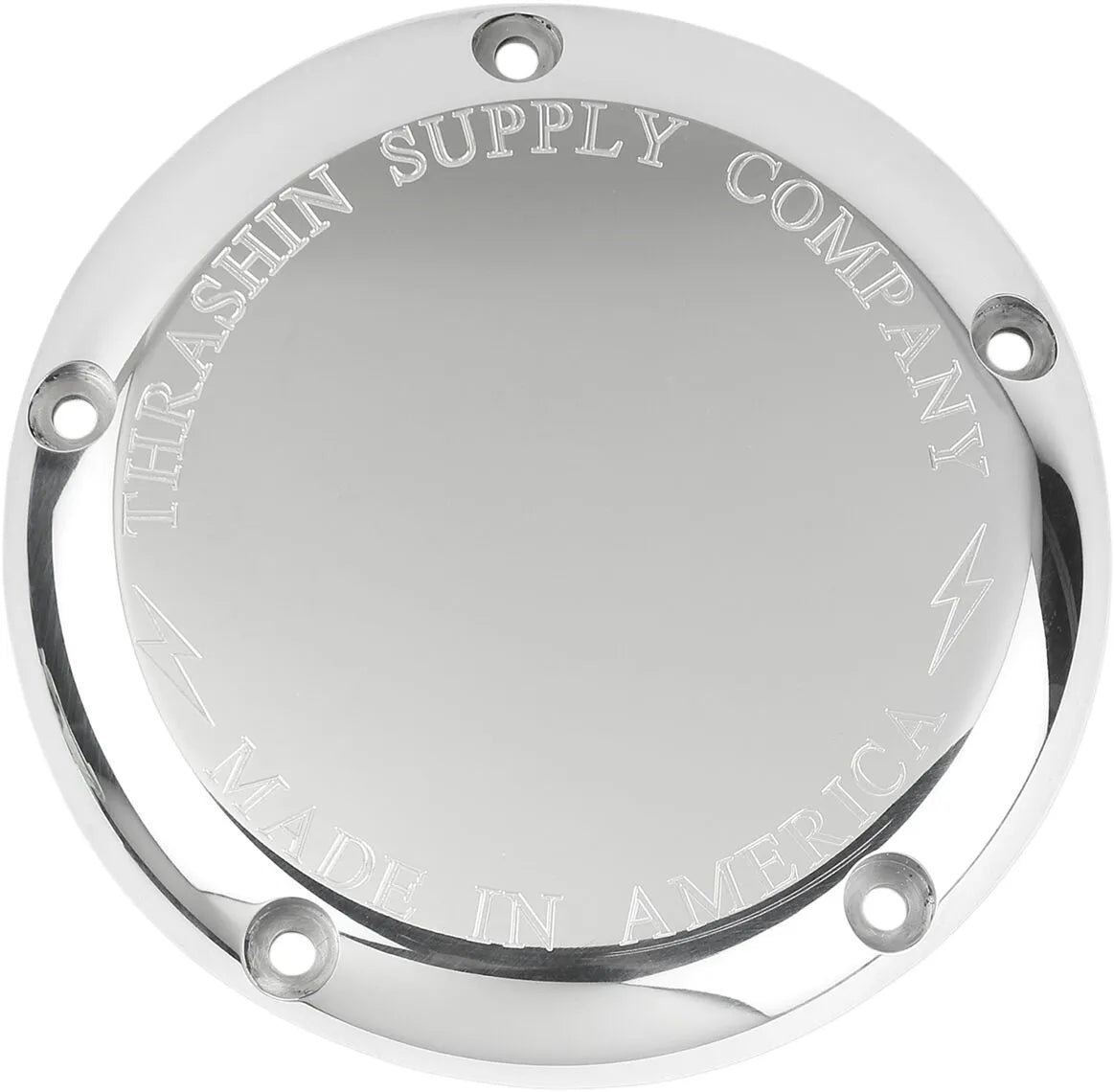 Thrashin Supply Co. Chrome 5-Hole Derby Cover