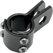 Drag Specialties Heavy-Duty Three-Piece 1-1/4" Clamp Black