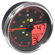 Koso HD-05 Fat Bob Style Gauge for Softail and Road King – Gauges & Dashes
