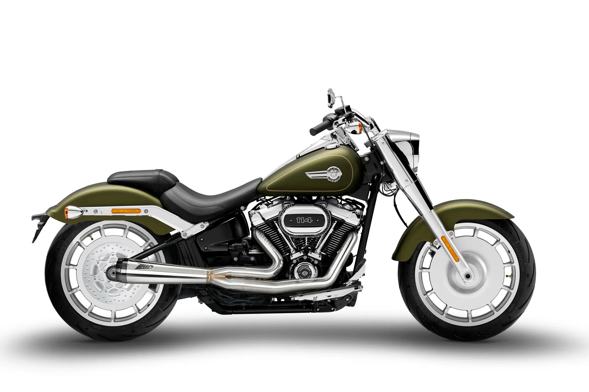 Zard Full Exhaust System 2:1 For H-d Softails (Polished)