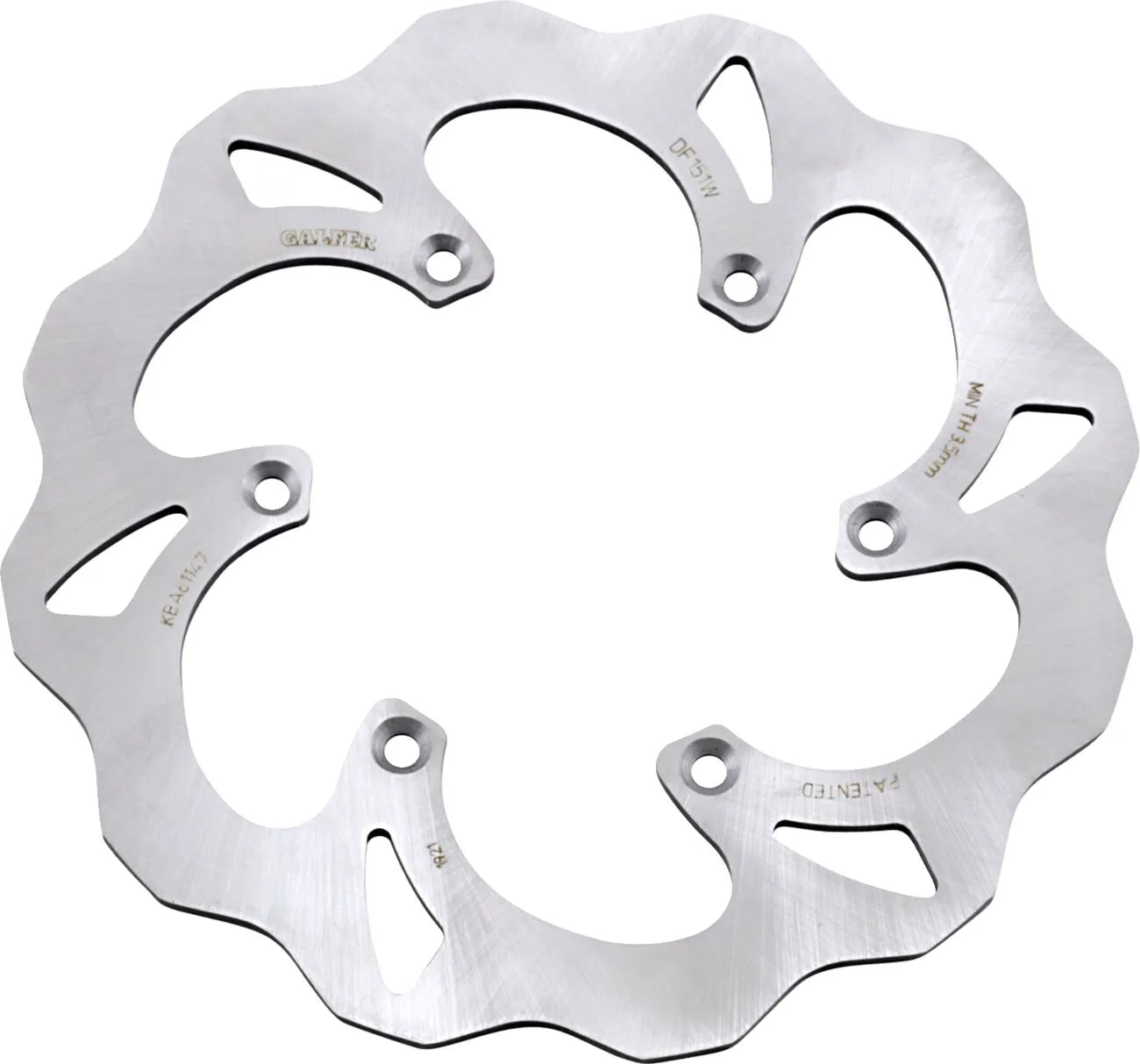 Galfer Standard Bremsscheibe für Motorräder - Hinten