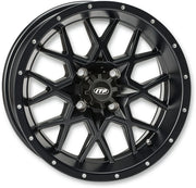 Itp Hurricane Wheel - Matte Black, 17 Inch
