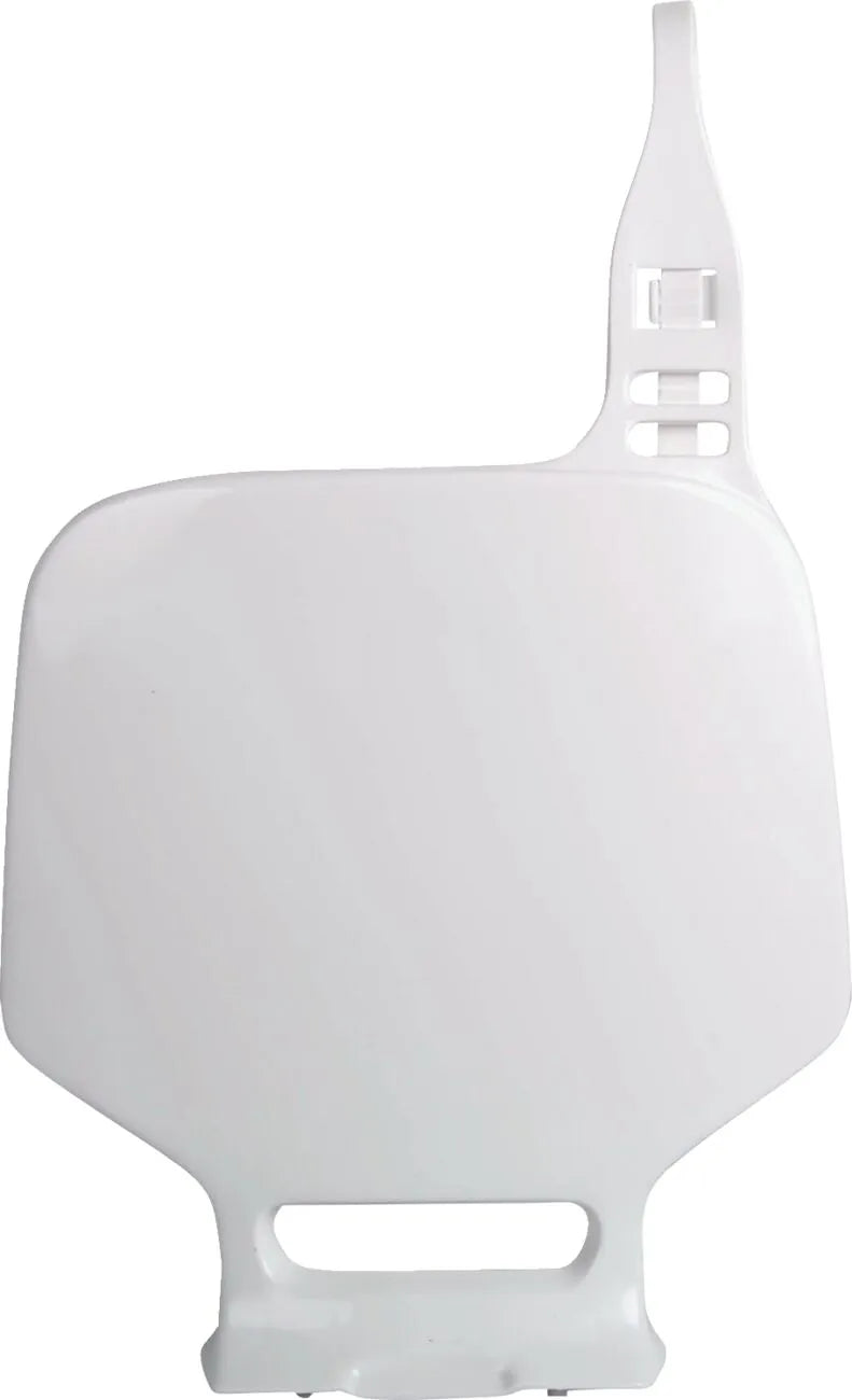 Polisport Front Number Plate - White, Oem Color