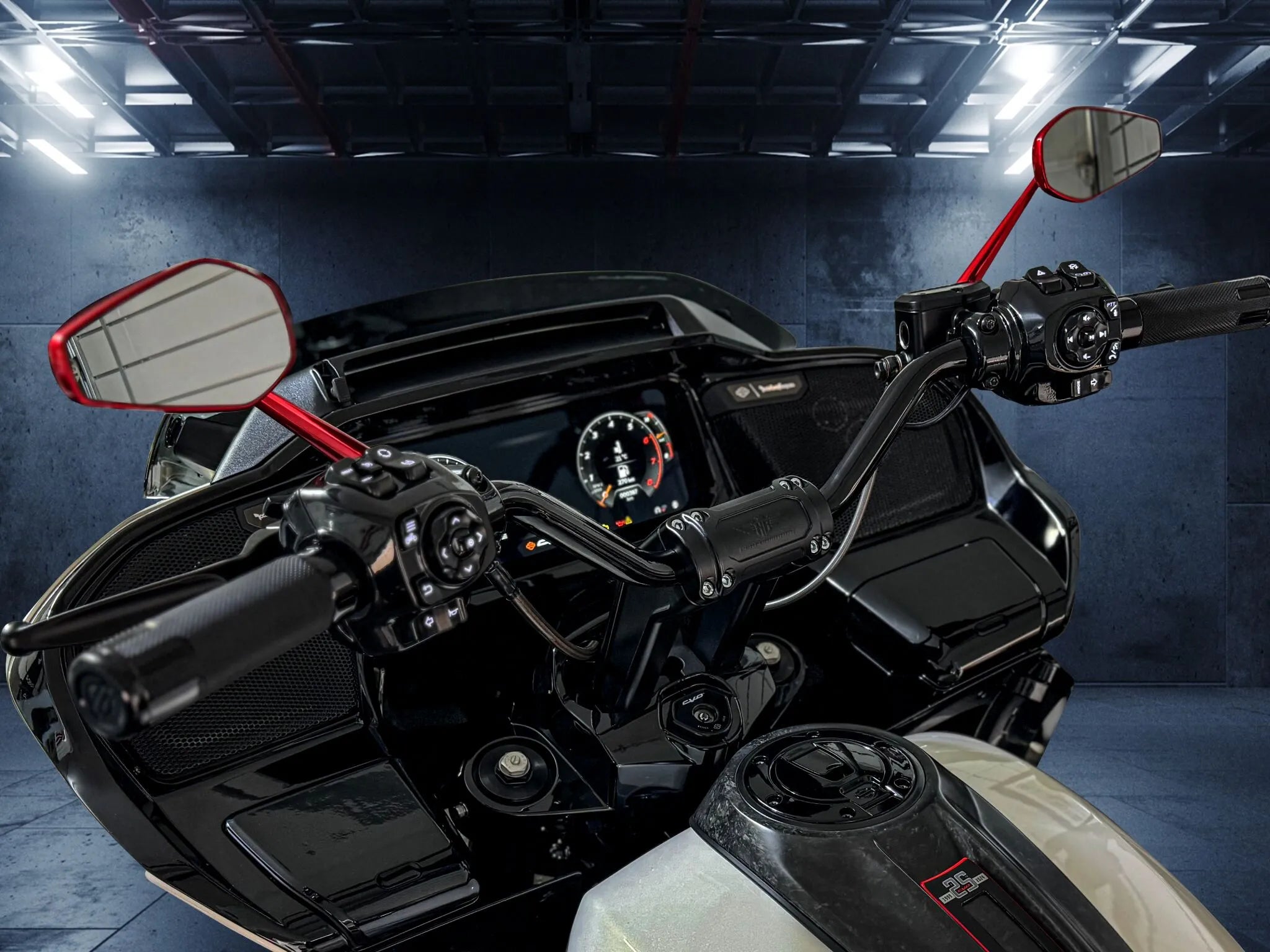 Heinz Bikes 1" Clubstyle Handlebar - Black Aluminum