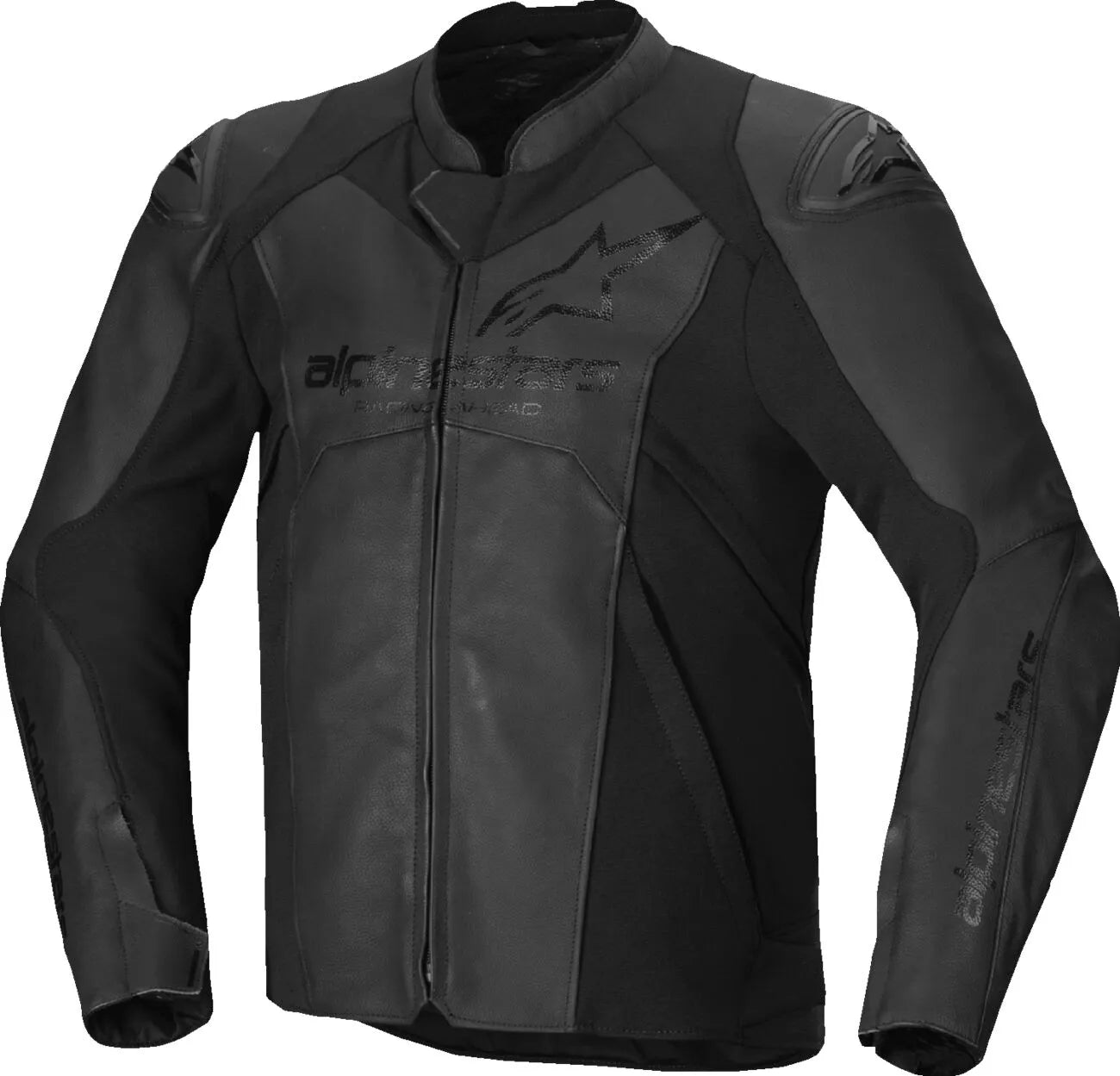Alpinestars Faster V3 Leather Riding Jacket - Black
